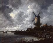 Jacob van Ruisdael Windmill at Wijk bij Duurstede France oil painting reproduction